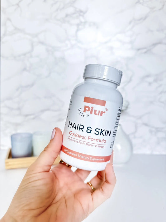 Collagen Vitamins for Hair and Skin Health - Piur Skins
