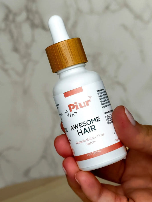 Piur Skins Awesome Hair Growth Serum for reducing hair fall and enhancing shine naturally